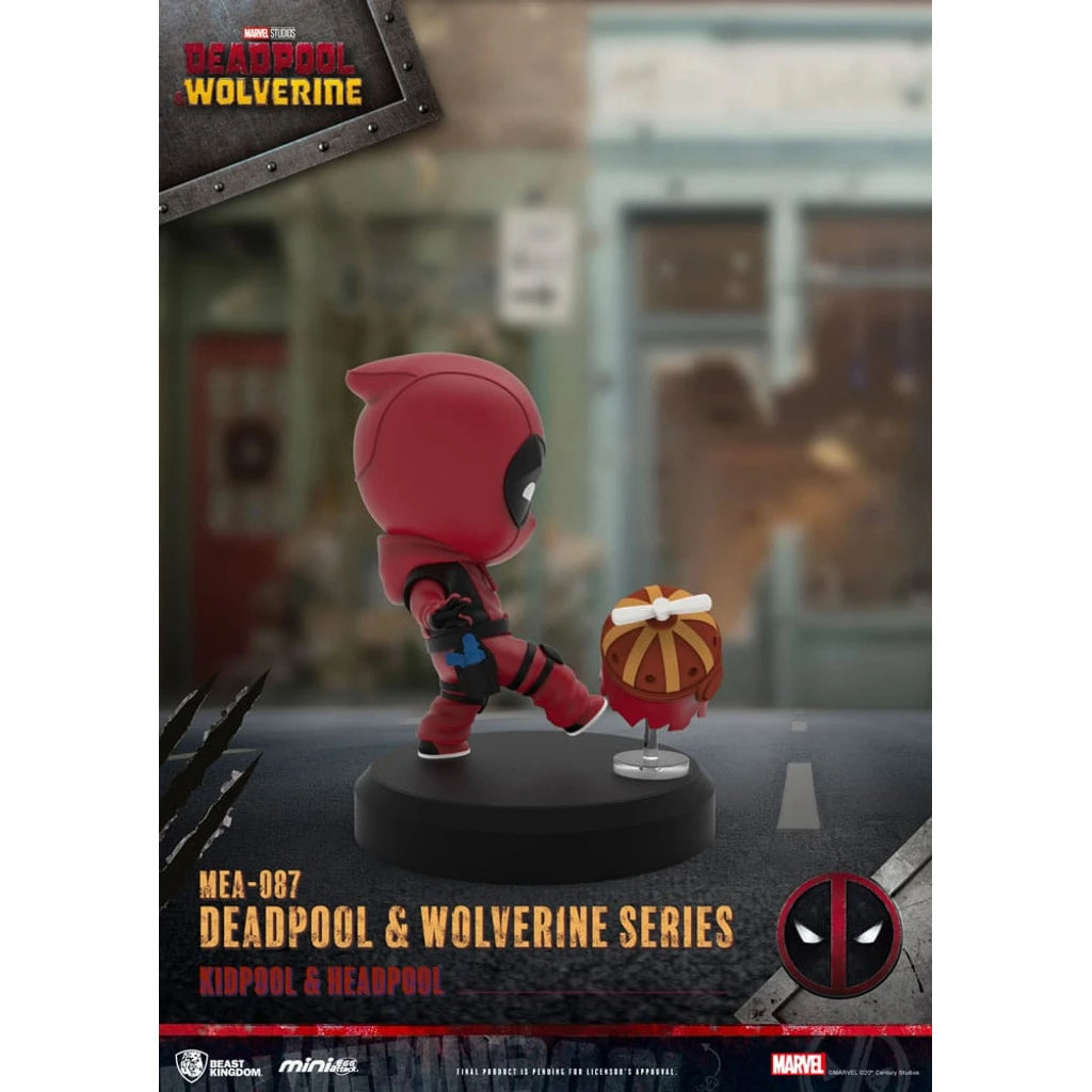 Deadpool 3 Deadpool & Wolverine Series Mini Egg Attack Figures 8 cm