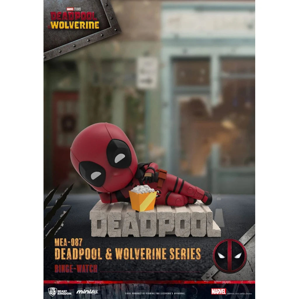 Deadpool 3 Deadpool & Wolverine Series Mini Egg Attack Figures 8 cm
