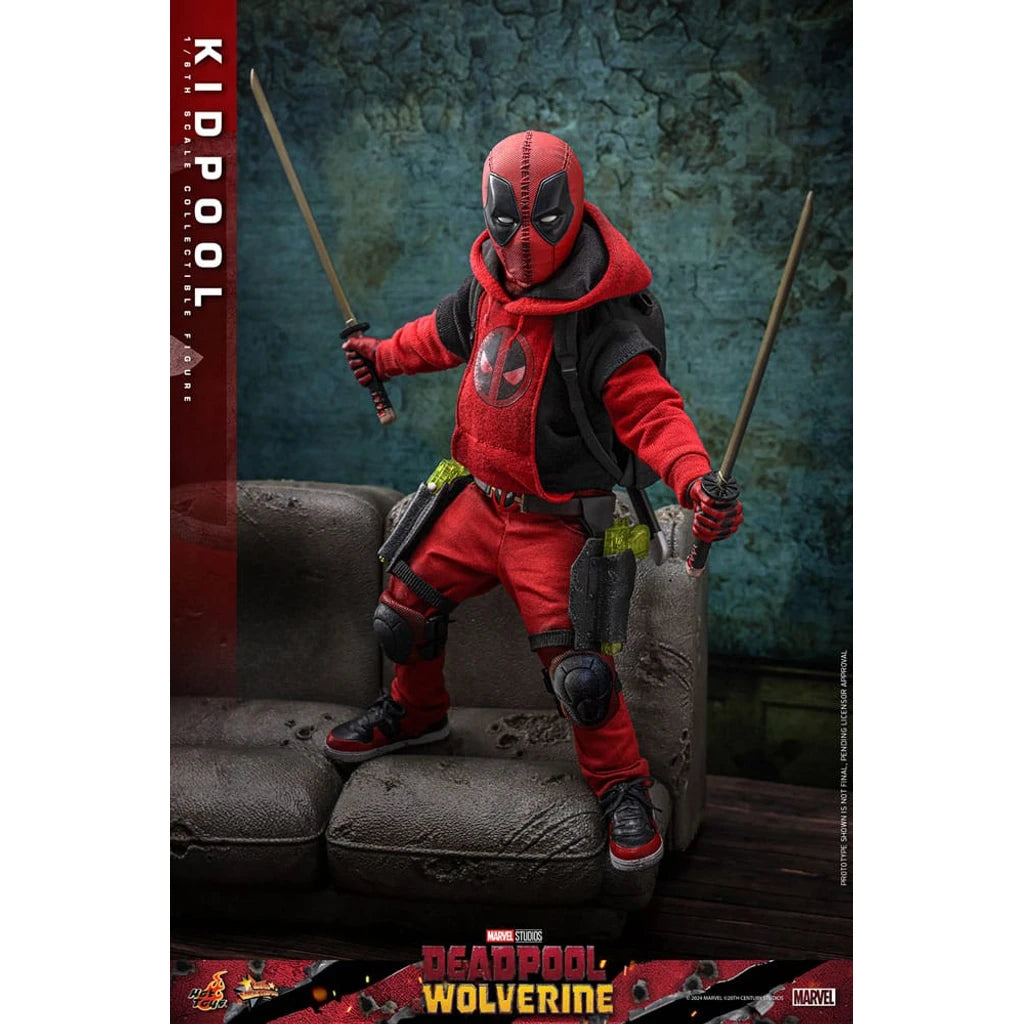 Deadpool & Wolverine Movie Masterpiece Action Figure 1/6 Kidpool 22 cm
