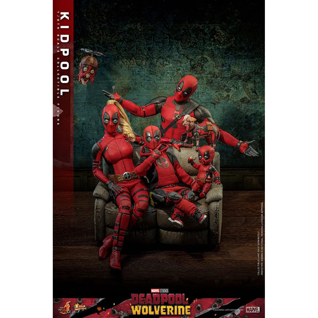 Deadpool & Wolverine Movie Masterpiece Action Figure 1/6 Kidpool 22 cm