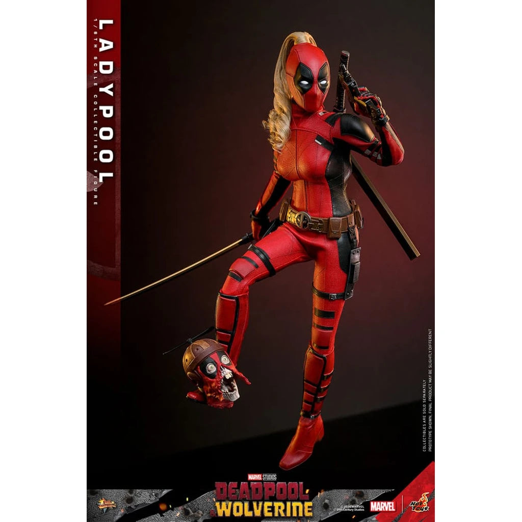 Deadpool & Wolverine Movie Masterpiece Action Figure 1/6 Ladypool 30 cm