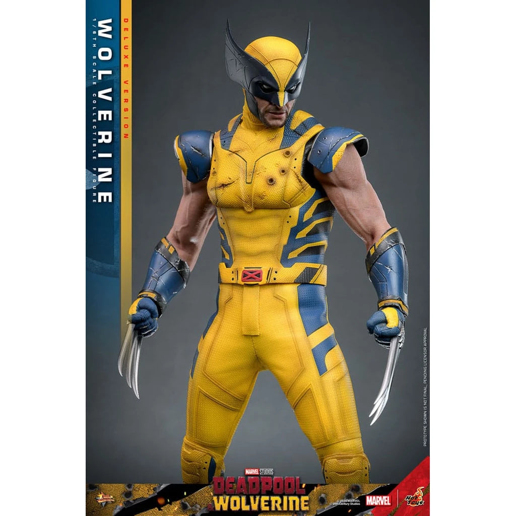 Deadpool & Wolverine Movie Masterpiece Action Figure 1/6 Wolverine (Deluxe Version) 31 cm