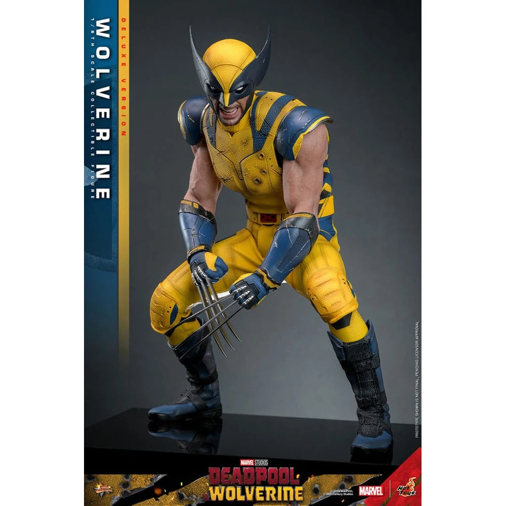 Deadpool & Wolverine Movie Masterpiece Action Figure 1/6 Wolverine (Deluxe Version) 31 cm