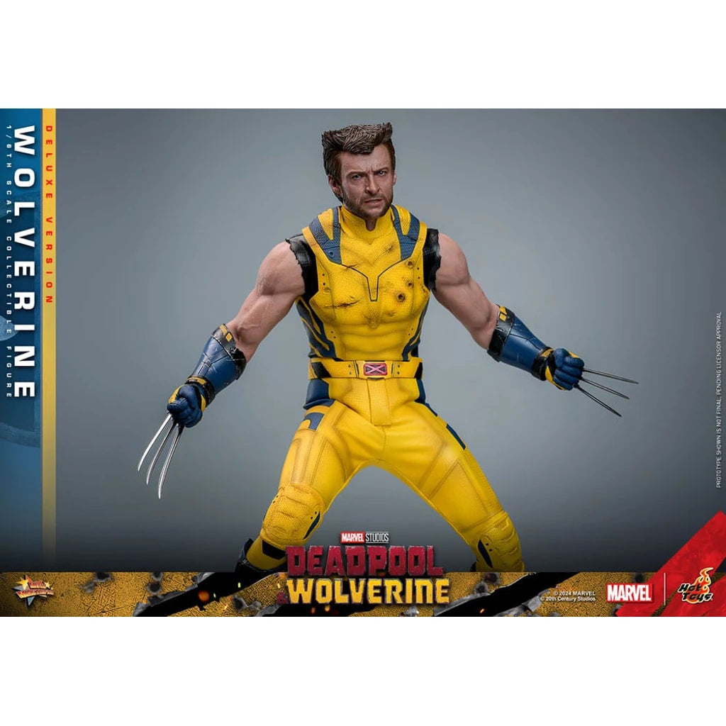Deadpool & Wolverine Movie Masterpiece Action Figure 1/6 Wolverine (Deluxe Version) 31 cm