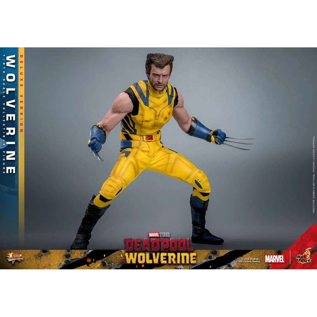 Deadpool & Wolverine Movie Masterpiece Action Figure 1/6 Wolverine (Deluxe Version) 31 cm