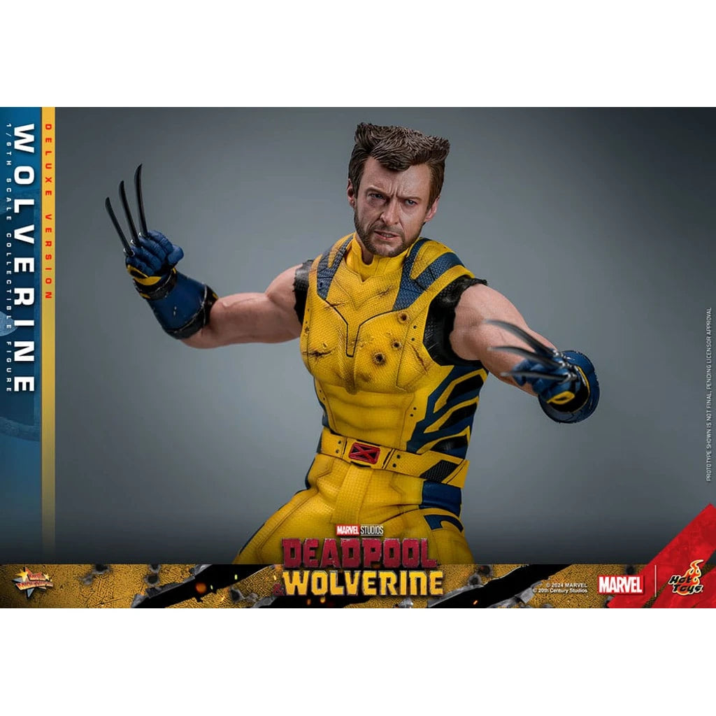 Deadpool & Wolverine Movie Masterpiece Action Figure 1/6 Wolverine (Deluxe Version) 31 cm