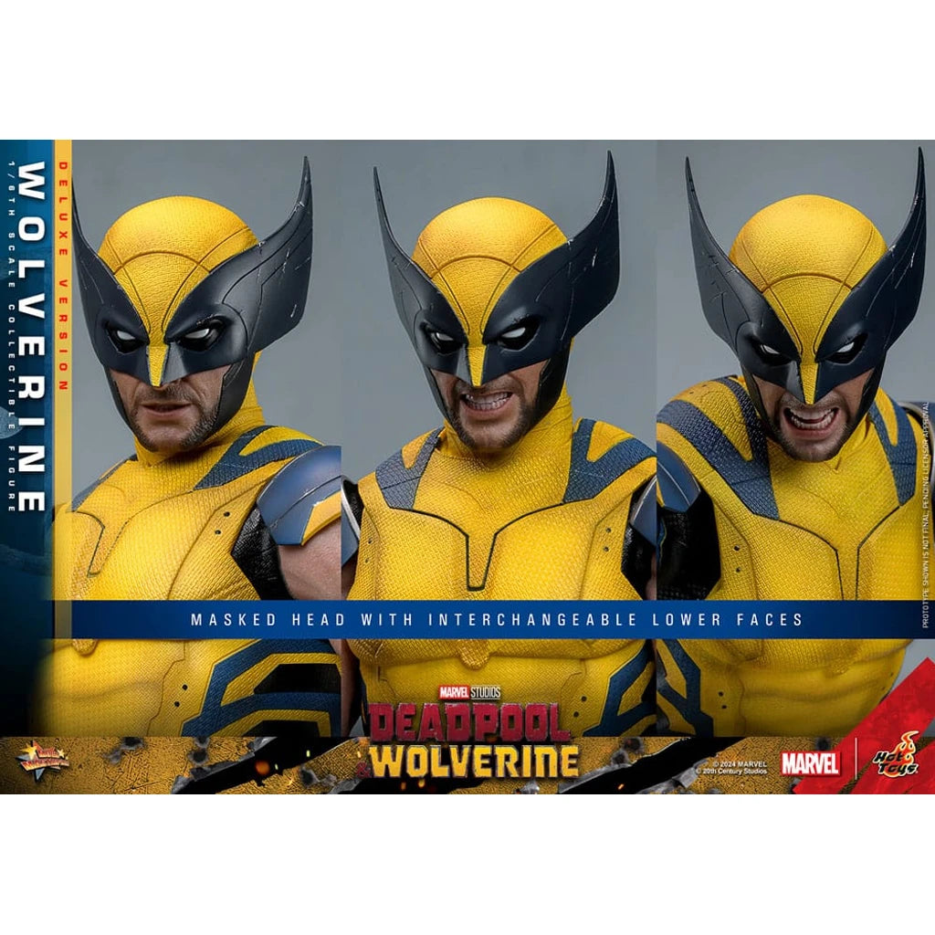 Deadpool & Wolverine Movie Masterpiece Action Figure 1/6 Wolverine (Deluxe Version) 31 cm