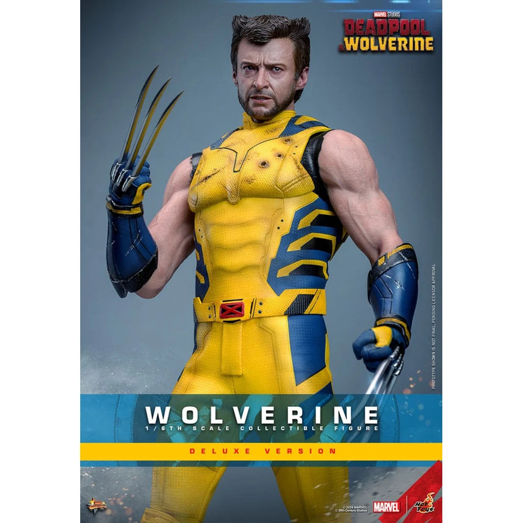 Deadpool & Wolverine Movie Masterpiece Action Figure 1/6 Wolverine (Deluxe Version) 31 cm