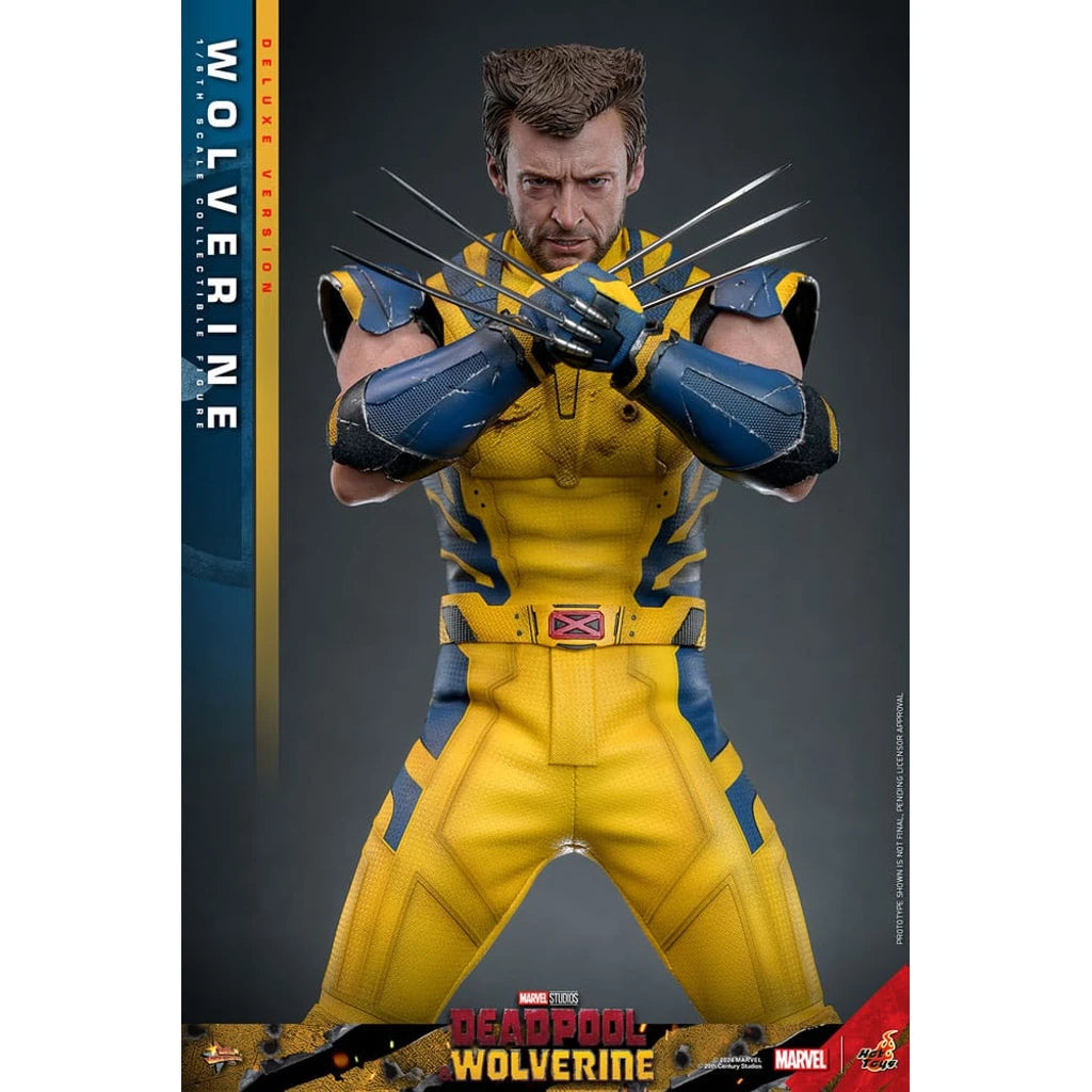 Deadpool & Wolverine Movie Masterpiece Action Figure 1/6 Wolverine (Deluxe Version) 31 cm
