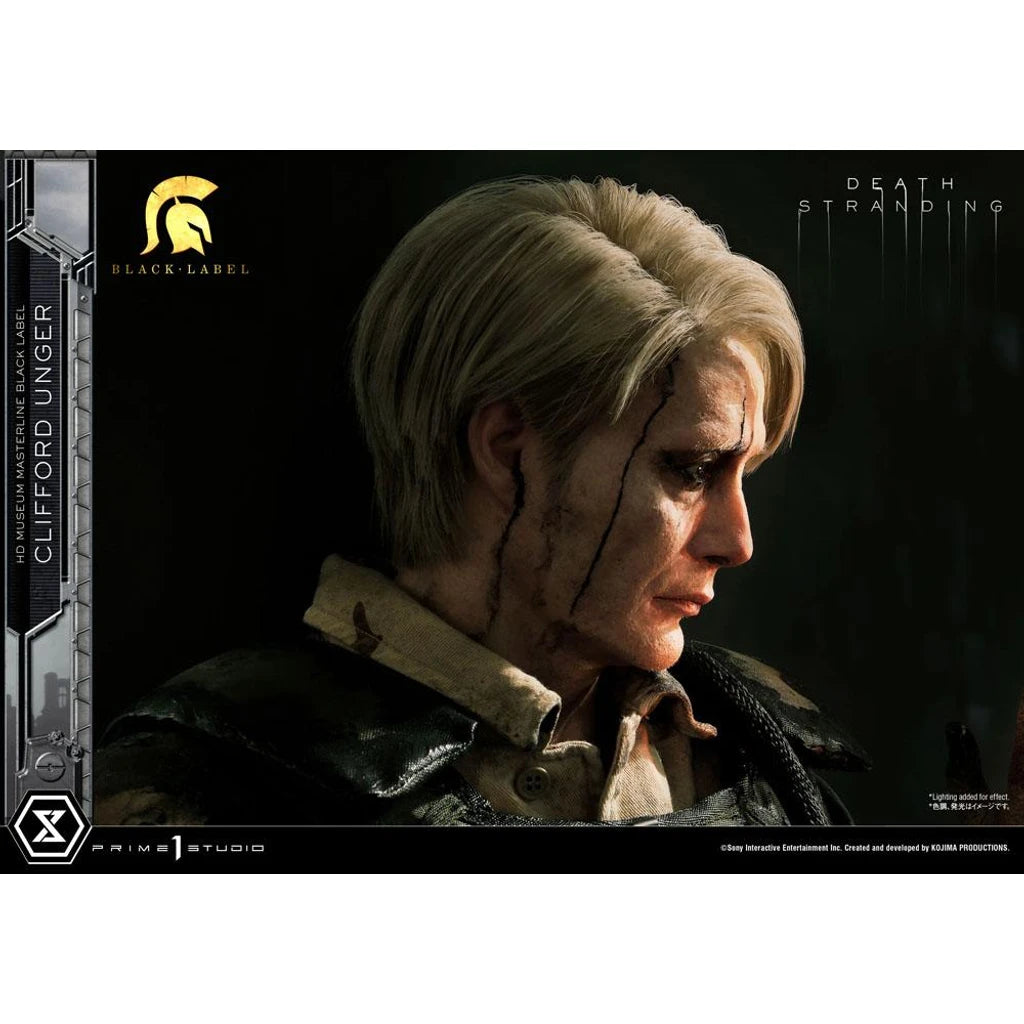 Death Stranding Statue 1/2 Clifford Unger Black Label 103 cm