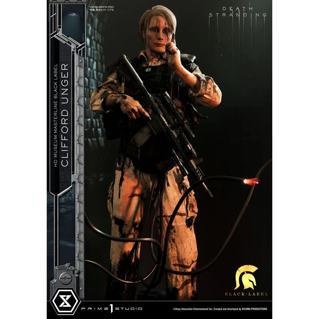 Death Stranding Statue 1/2 Clifford Unger Black Label 103 cm