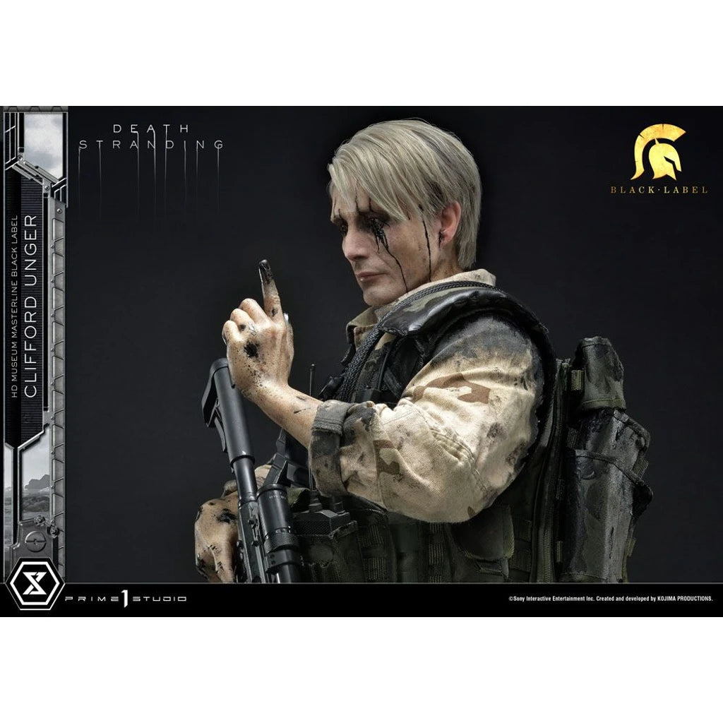 Death Stranding Statue 1/2 Clifford Unger Black Label 103 cm