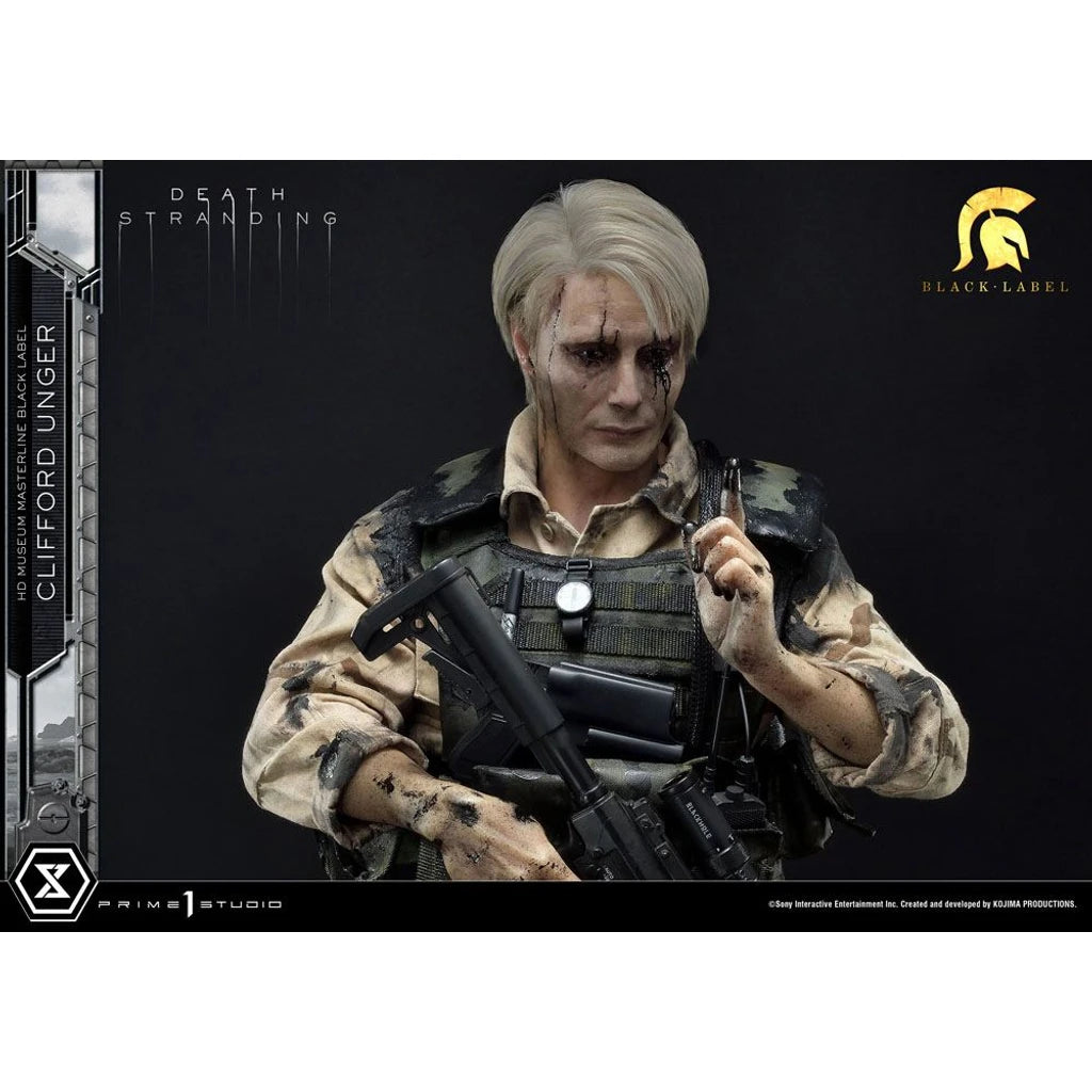 Death Stranding Statue 1/2 Clifford Unger Black Label 103 cm