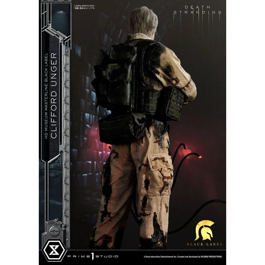 Death Stranding Statue 1/2 Clifford Unger Black Label 103 cm
