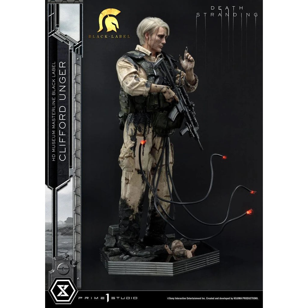 Death Stranding Statue 1/2 Clifford Unger Black Label 103 cm