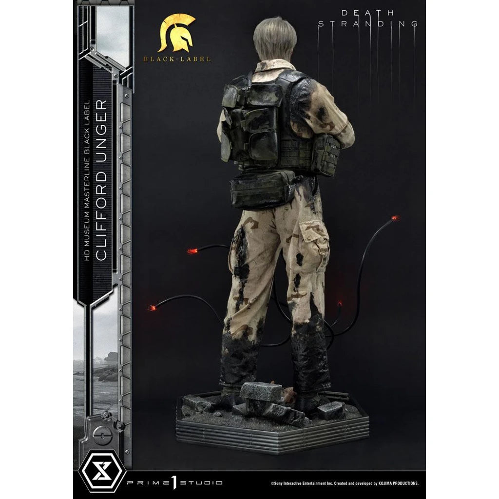 Death Stranding Statue 1/2 Clifford Unger Black Label 103 cm