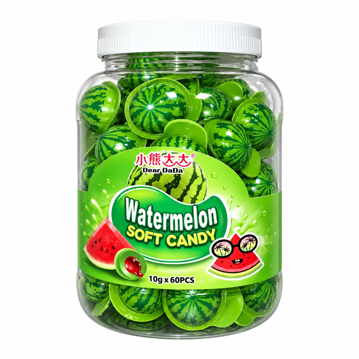 [EAN:6971486423604][IMG:1] DEER DADA Watermelon Flavour Soft Gummy Candy 10 g