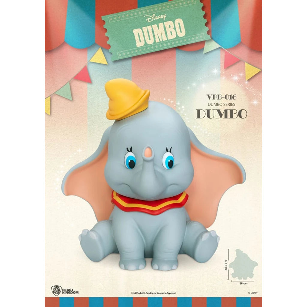 Disney Funktional Figure Vinyl Bank Dumbo 34 cm