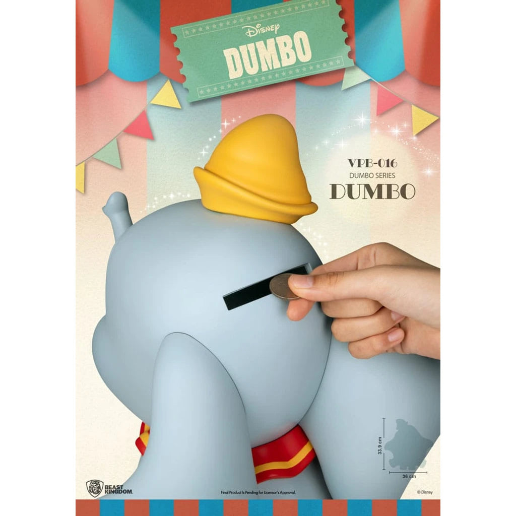 Disney Funktional Figure Vinyl Bank Dumbo 34 cm