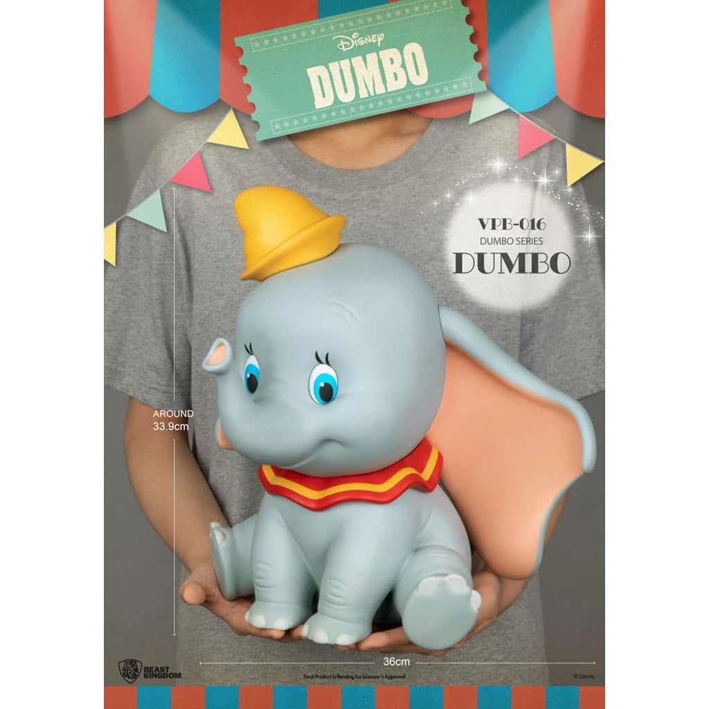 Disney Funktional Figure Vinyl Bank Dumbo 34 cm