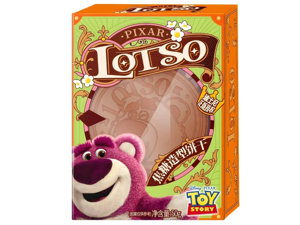 [EAN:6975800054055] Disney Lotso Caramel Biscuit 50g