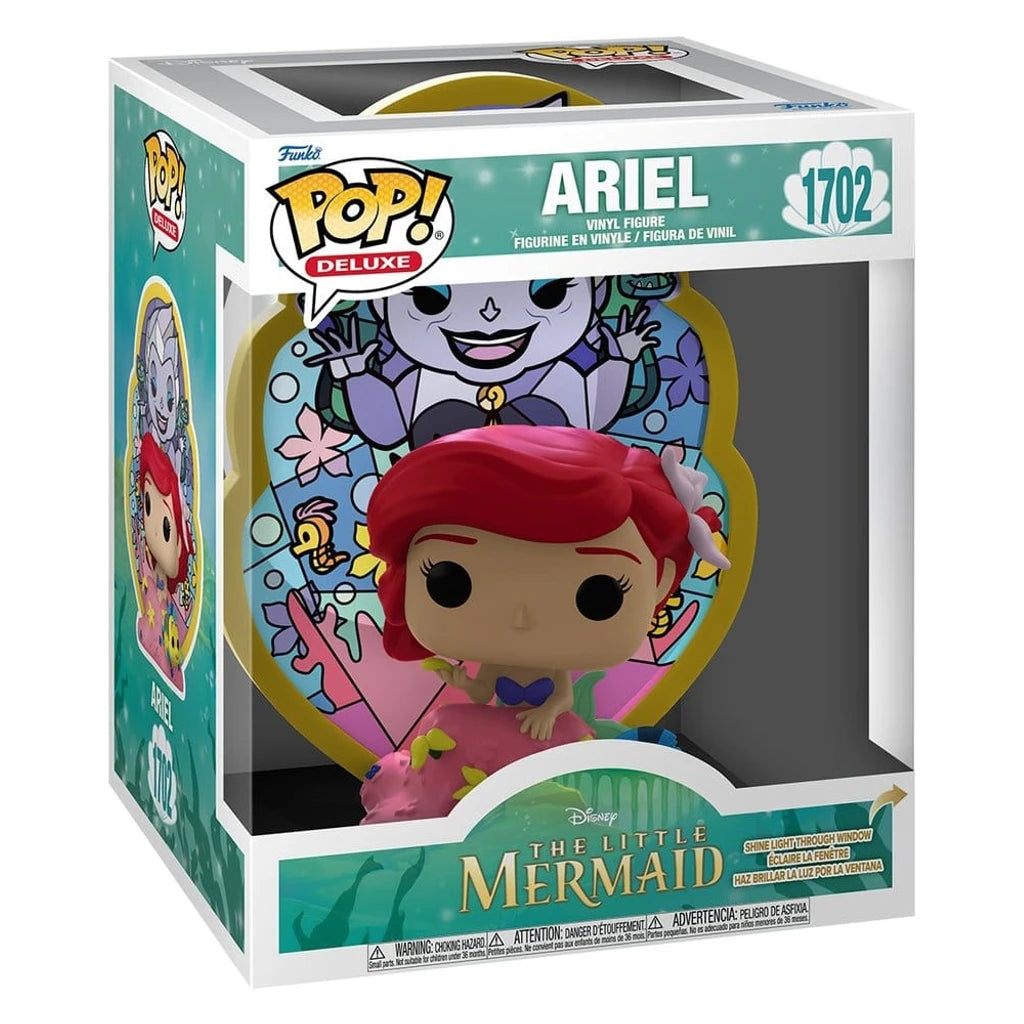 Disney POP! Deluxe Vinyl Figure Ariel(Glass) 9 cm