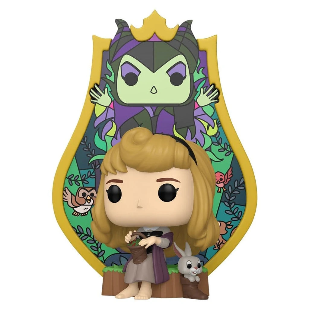 Disney POP! Deluxe Vinyl Figure Aurora(Glass) 9 cm