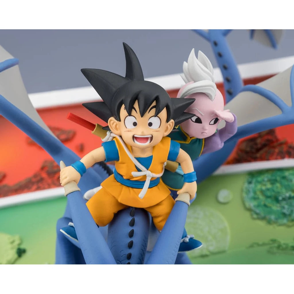 Dragon Ball Figuarts ZERO PVC Statue Son Goku (mini) & Supreme Kai (mini) Welcome to the great Adventure! 23 cm