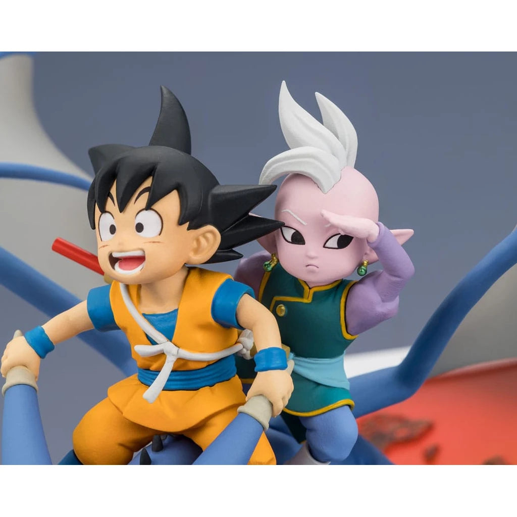 Dragon Ball Figuarts ZERO PVC Statue Son Goku (mini) & Supreme Kai (mini) Welcome to the great Adventure! 23 cm