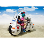 Dragon Ball S.H. Figuarts Vehicle with Figure Bulma's Motorcycle Hoipoi Capsule No. 9 17 cm