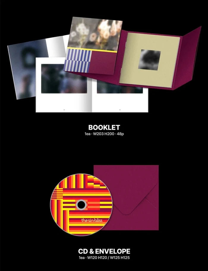 [EAN:0823375216964][IMG:2] ENHYPEN - THE SIN : BLISS | 8th Mini Album | TAKE 1 Ver. / TAKE 2 Ver. / TAKE 3 Ver. /  TAKE 4 Ver. | 2026 CD - Take 1 Ver.
