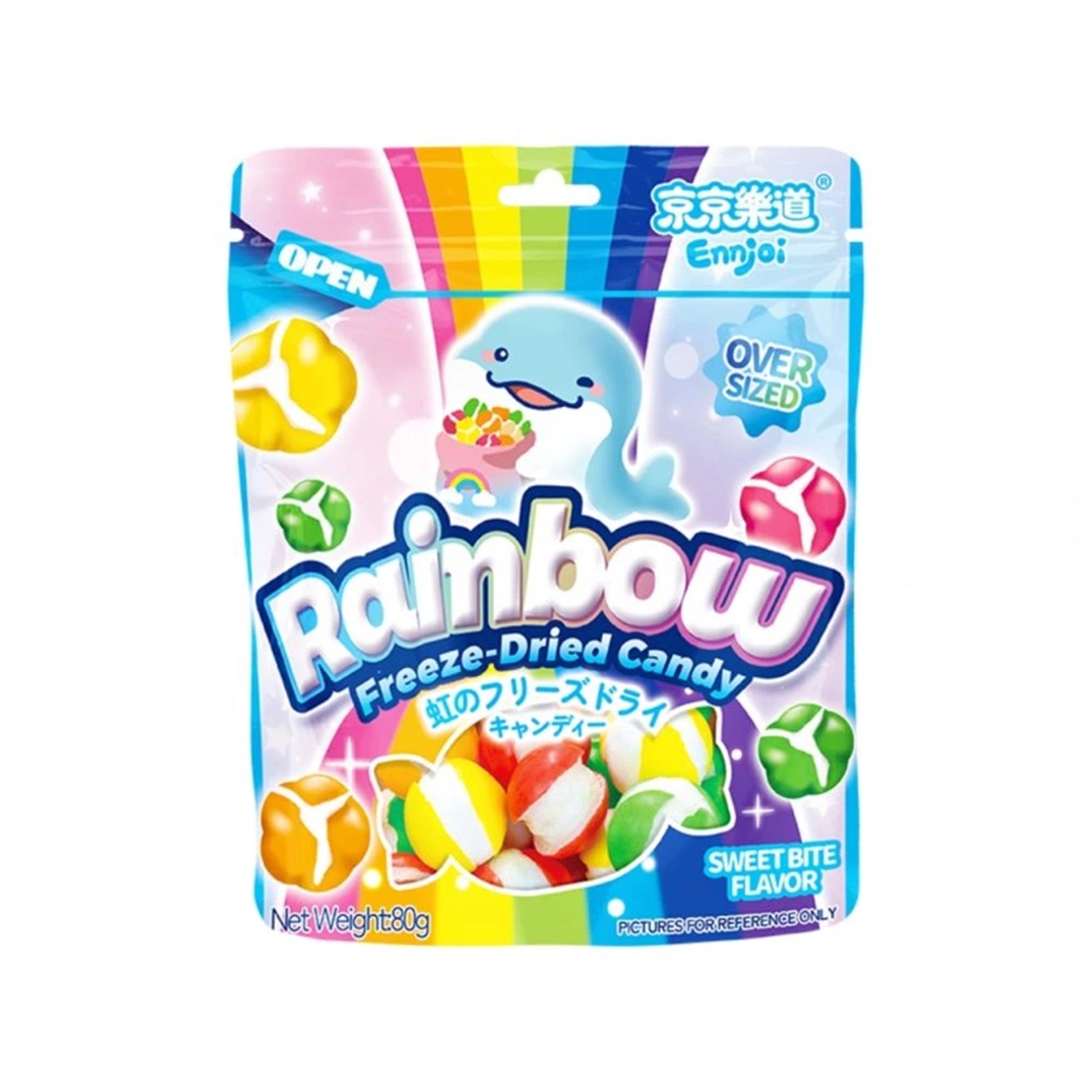 [EAN:6976613325004] ENNJOI Freeze-Dried Candy Sweet Bite Flavor, 80g