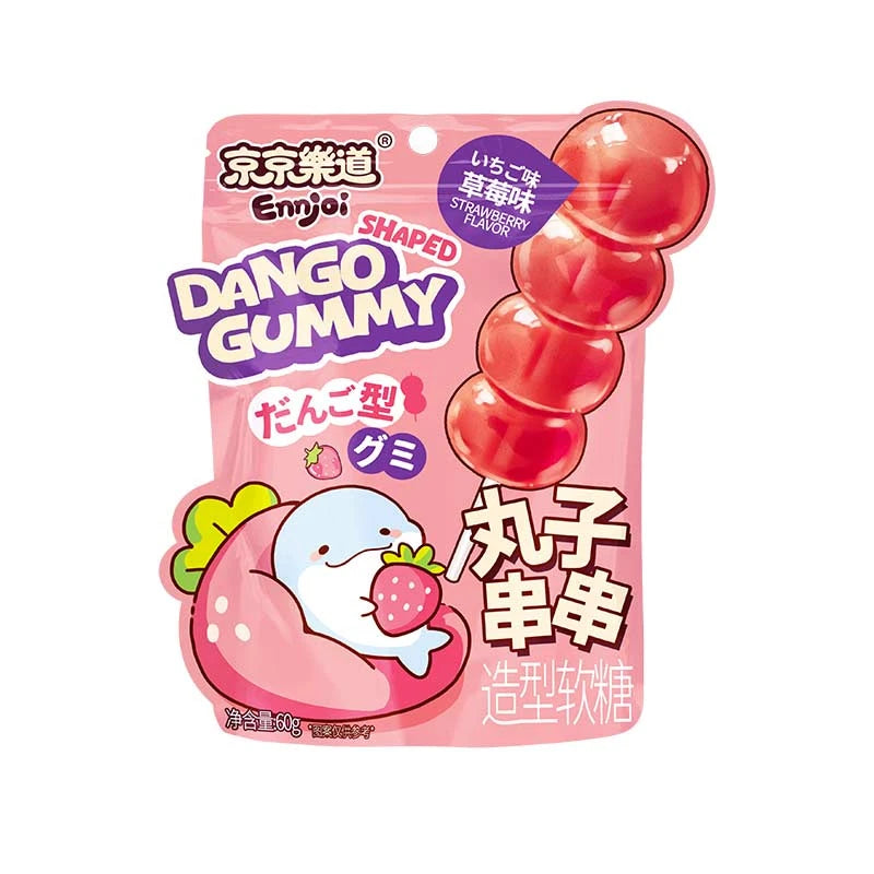 [EAN:6976613321105] ENNJOI Hawthorn flavor & dango shaped gummy, 60g