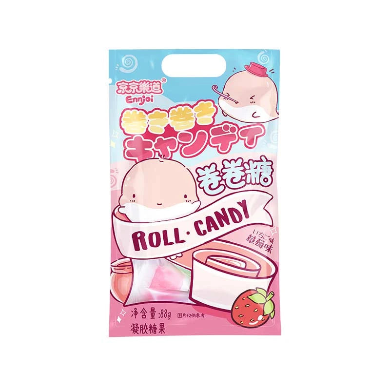 [EAN:4897050057940] ENNJOI Strawberry flavor Roll candy, 88g