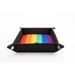 FanRoll Folding Dice Tray Pride Rainbow Flag