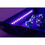 FanRoll Shadowlight Folding Blacklight Dice Tray Black