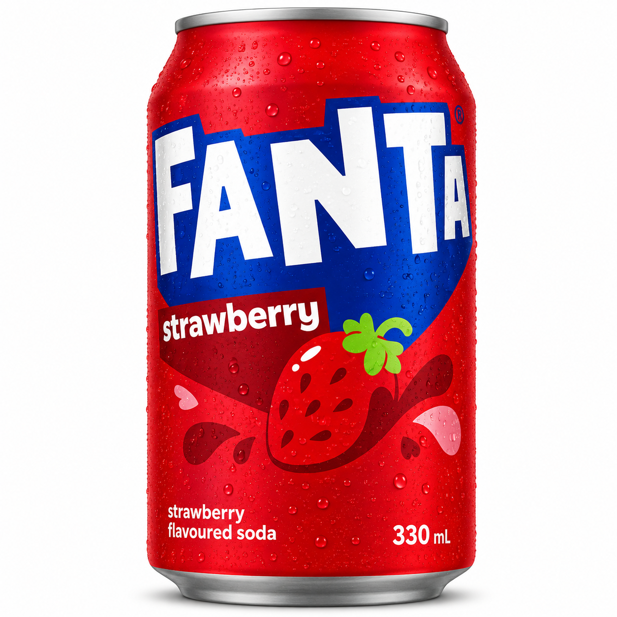 [EAN:4779055881037] FANTA Strawberry 355ml