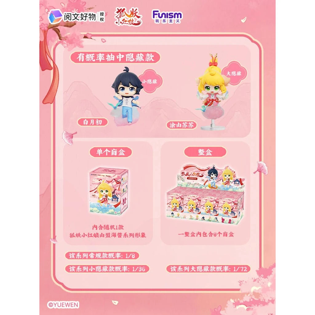 Fox Spirit Matchmaker Blind Box Mini Figures Sea Oath Mountain Alliance 8 cm Display (8)