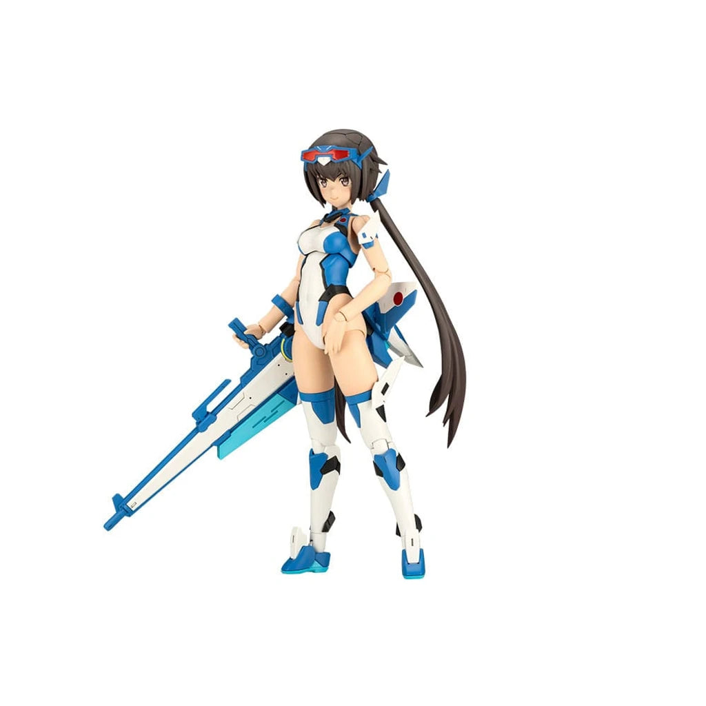 Frame Arms Girl Plastic Model Kit Stylet Swimsuit Blue Impulse Color Ver. 16 cm