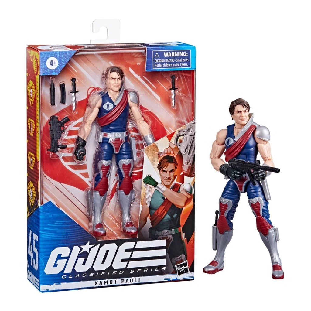G.I. Joe Classified Series Action Figure 2023 Xamot Paoli 15 cm