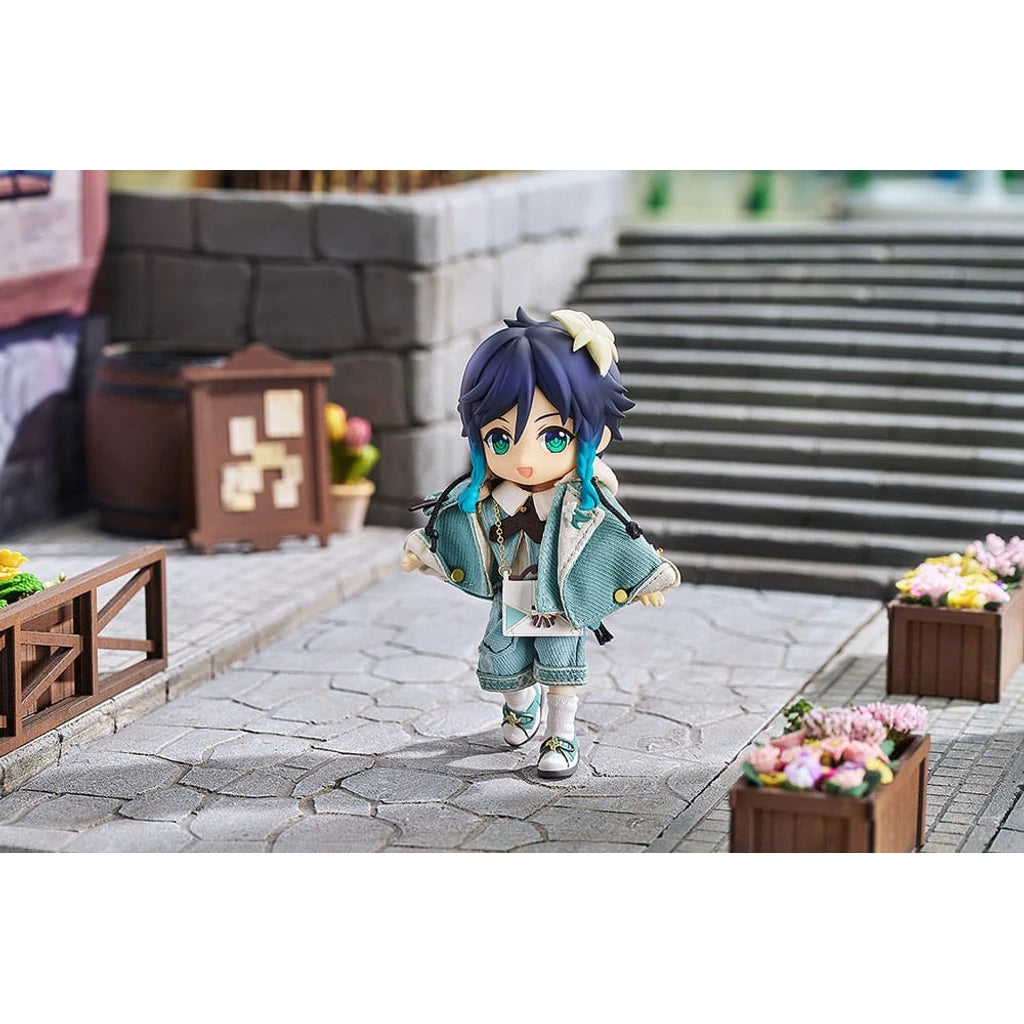 Genshin Impact Nendoroid Doll Action Figure Venti: Blue Ballad Ver. 14 cm