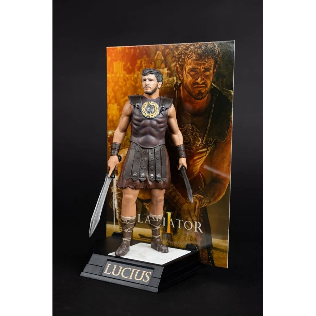 Gladiator II Movie Maniacs Action Figure Lucius 16 cm