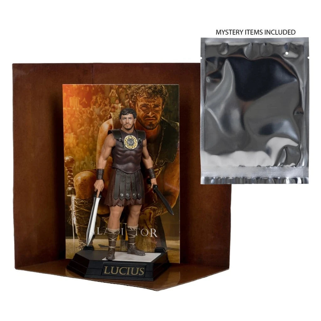 Gladiator II Movie Maniacs Action Figure Lucius 16 cm