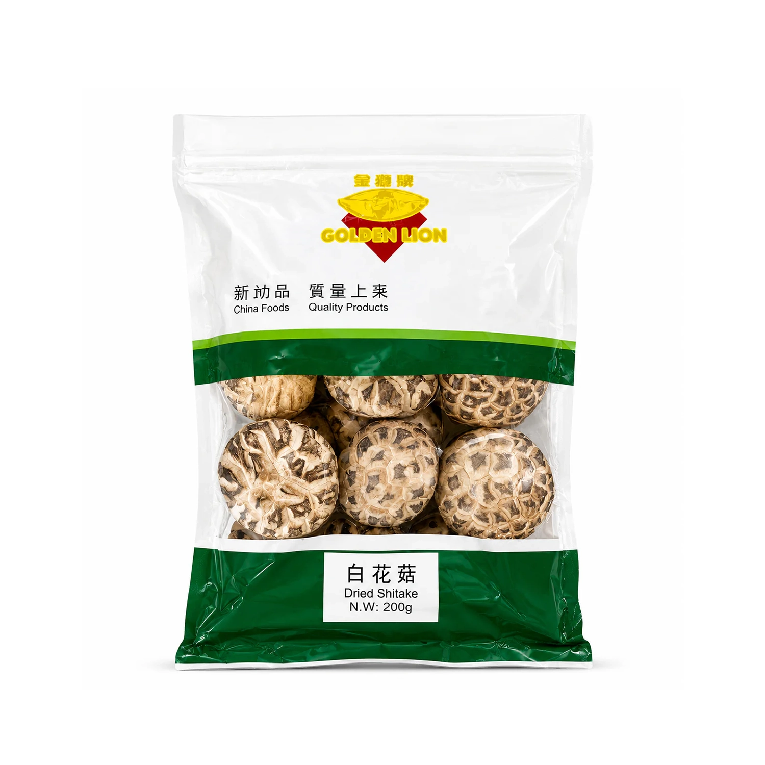 GOLDEN LION, Dried Shiitake, 200g