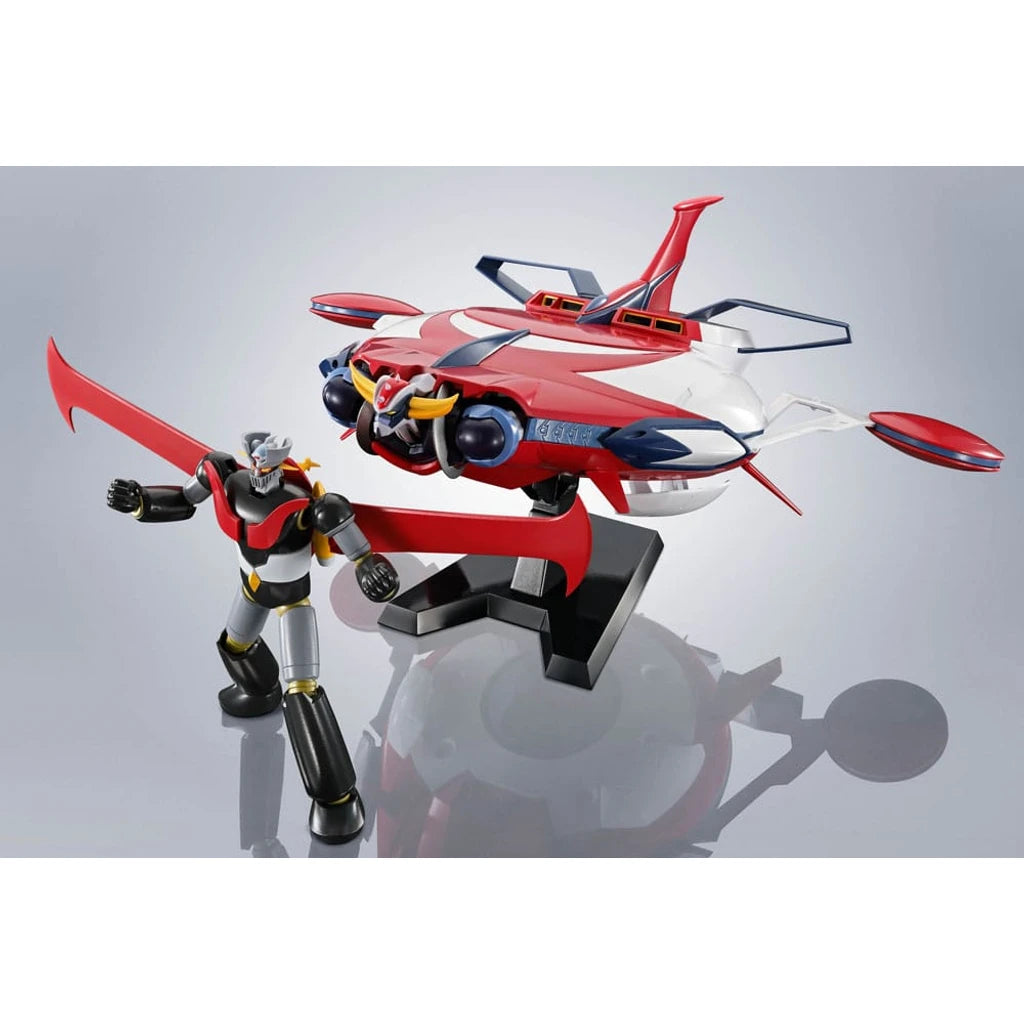 Grendizer U Robot Spirits Action Figures Spazer Side Super 15 cm