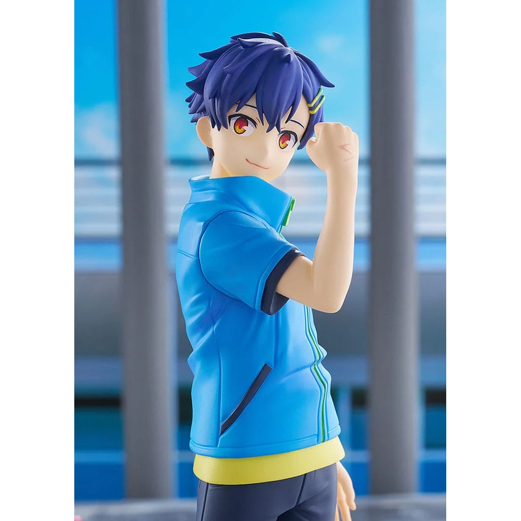 Gridman Universe Pop Up Parade PVC Statue Yomogi Asanaka L Size 23 cm