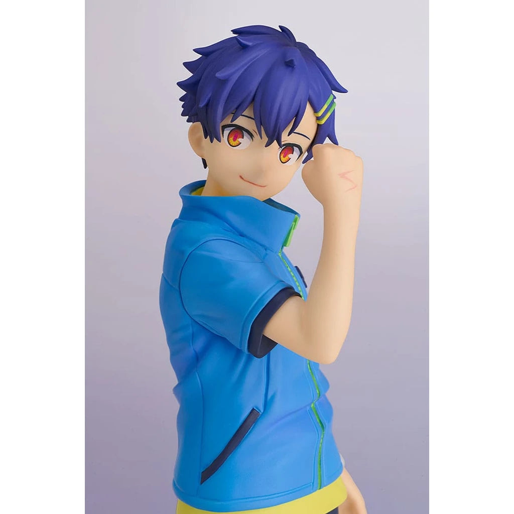 Gridman Universe Pop Up Parade PVC Statue Yomogi Asanaka L Size 23 cm