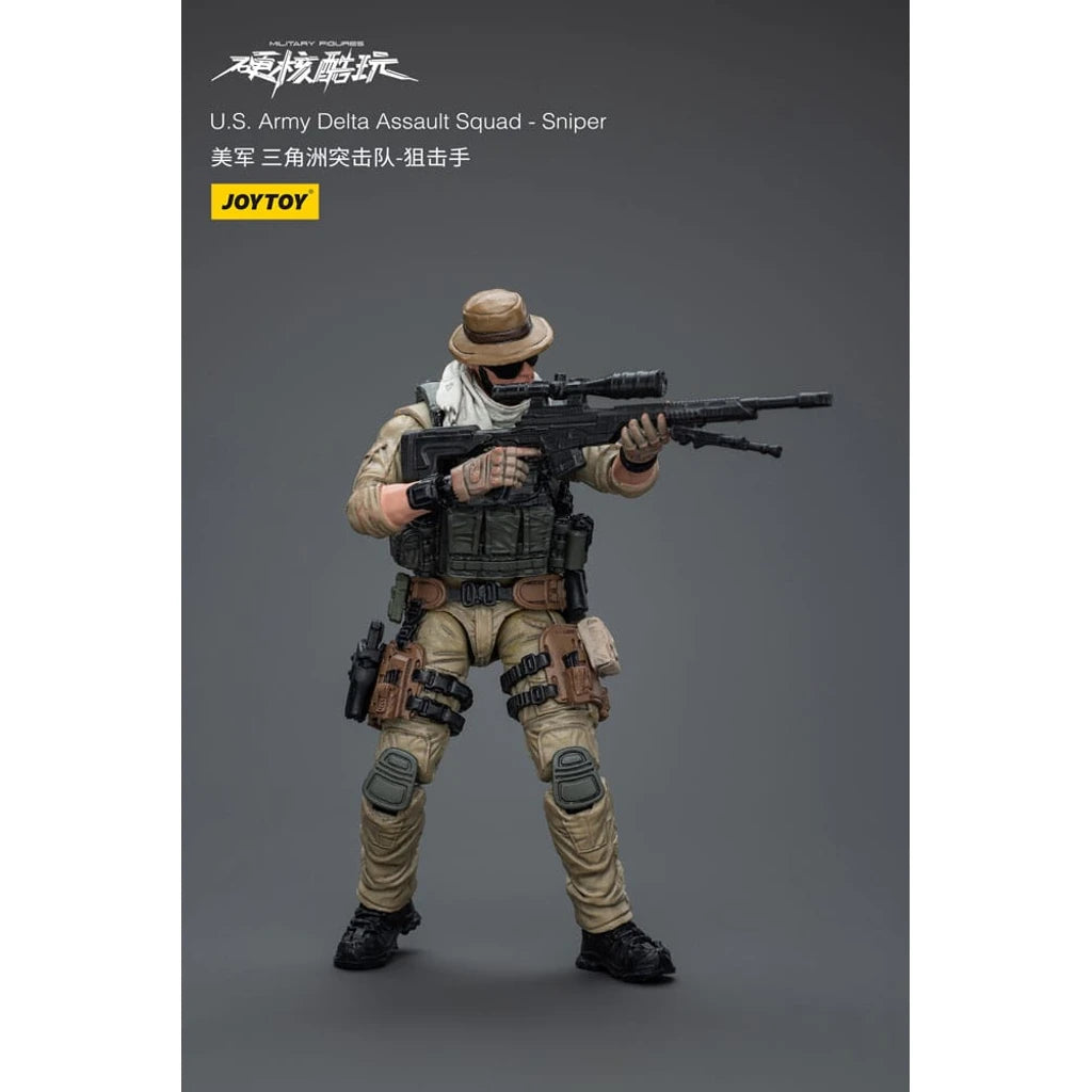 Hardcore Coldplay Action Figure 1/18 U.S. Army Delta Assault Squad Sniper 11 cm