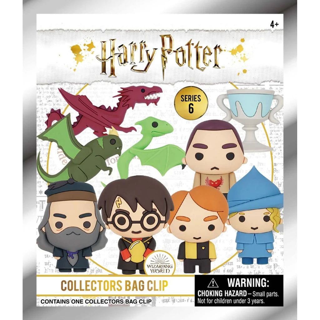 Harry Potter 3D PVC Bag Clips Series 6 Display (24)