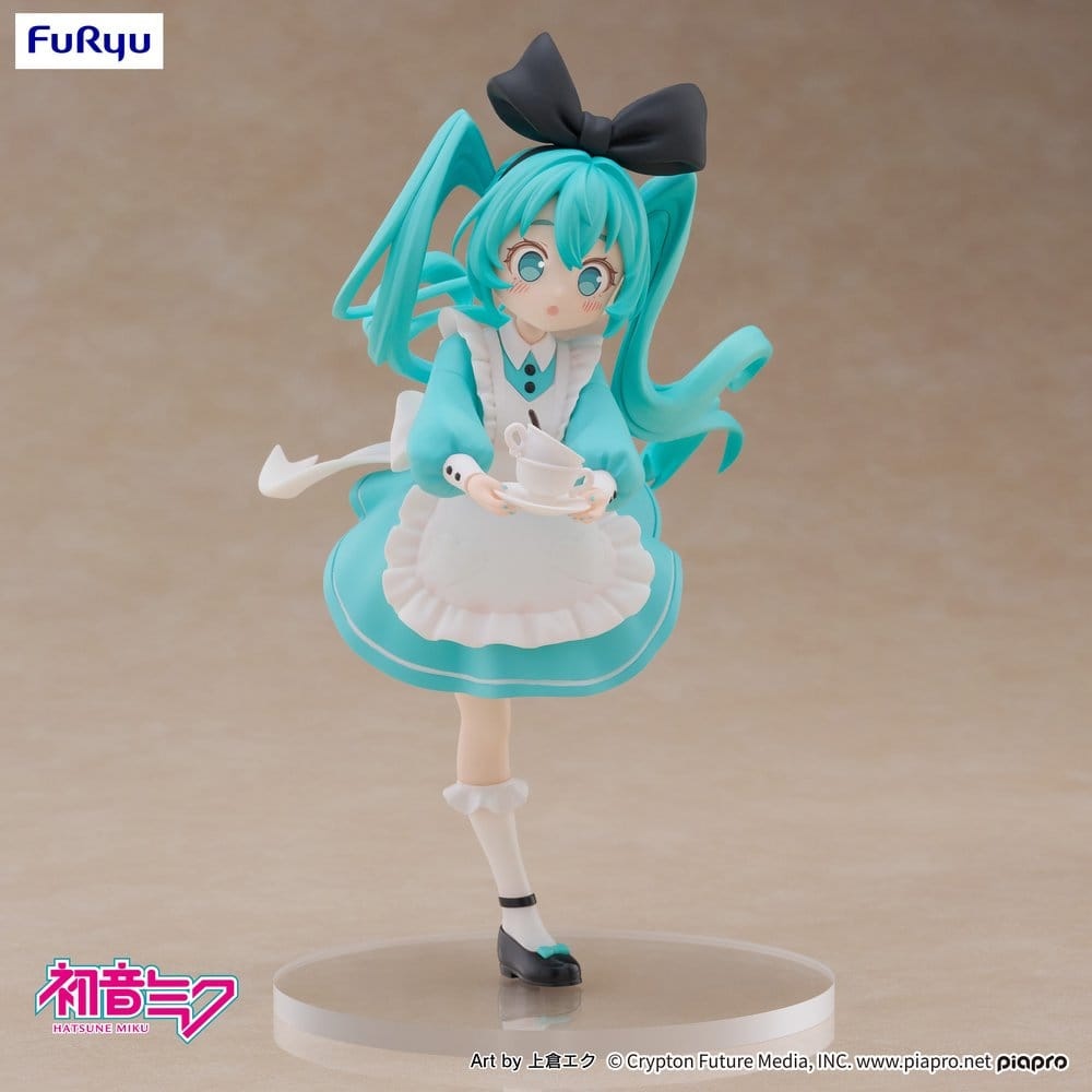 [EAN:4580736407466] Hatsune Miku Desktop Fairy PVC Statue Hatsune Miku Wonderland Ver. 16 cm